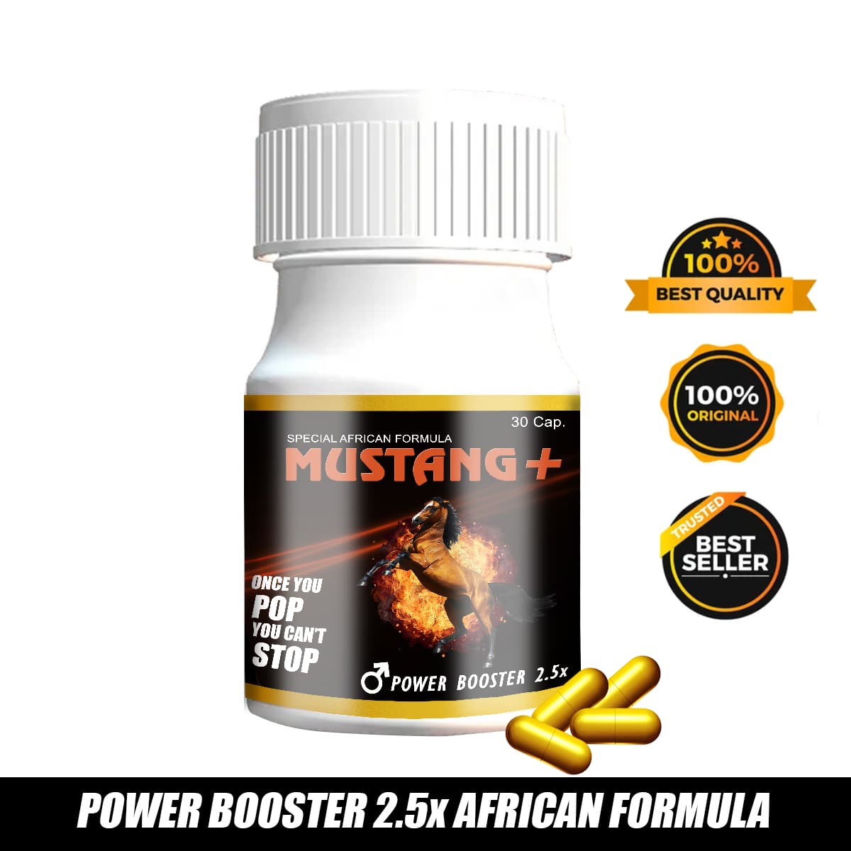 Mustang Plus Capsule – Mulondo Advanced Formula