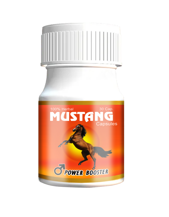 100% Original Mustang Capsule – Pure Ayurvedic Vitality & Stamina Support