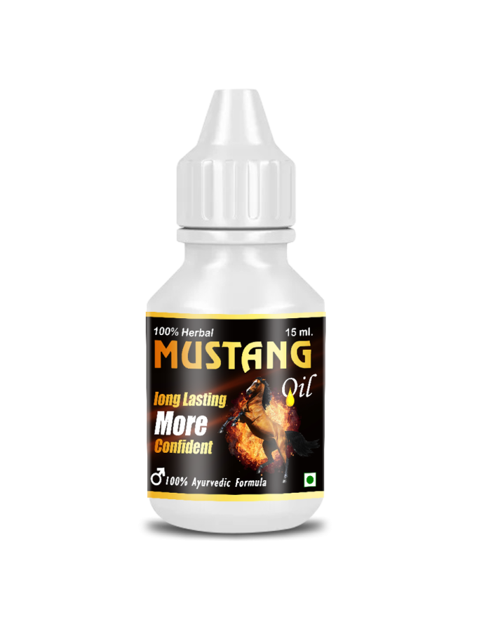 Mustang Oil – 100% Ayurvedic Vitality Formula
